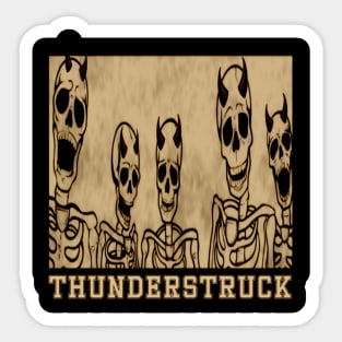 Ghost Thunderstruck Sticker